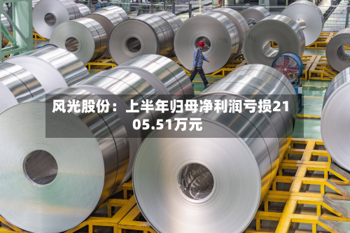 风光股份：上半年归母净利润亏损2105.51万元-第1张图片