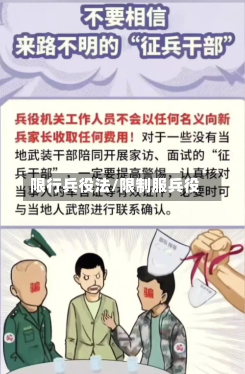 限行兵役法/限制服兵役