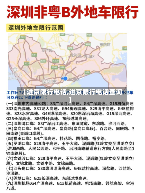 【进京限行电话,进京限行电话查询】