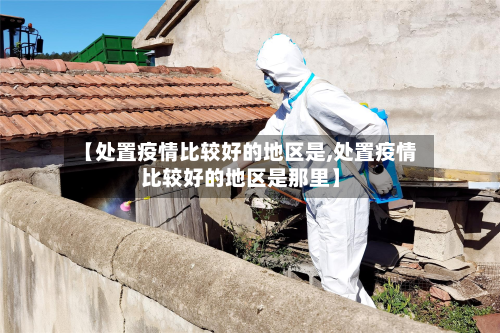 【处置疫情比较好的地区是,处置疫情比较好的地区是那里】-第3张图片