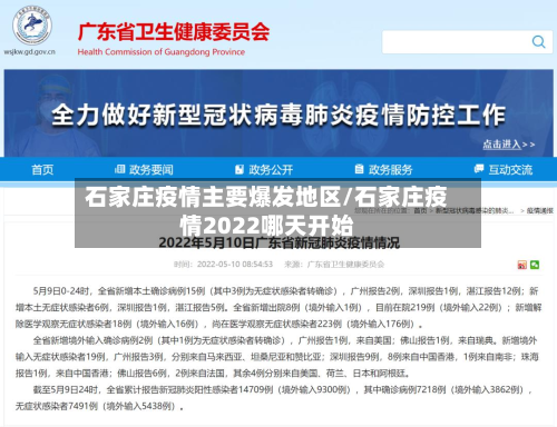 石家庄疫情主要爆发地区/石家庄疫情2022哪天开始