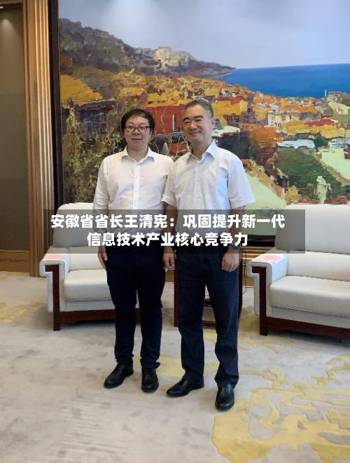 安徽省省长王清宪：巩固提升新一代信息技术产业核心竞争力-第2张图片