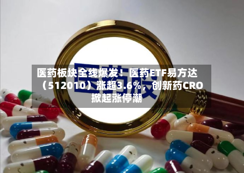 医药板块全线爆发！医药ETF易方达（512010）涨超3.6%，创新药CRO掀起涨停潮-第2张图片