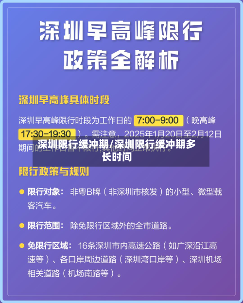 深圳限行缓冲期/深圳限行缓冲期多长时间-第3张图片