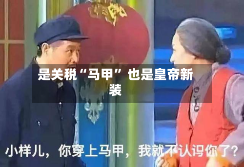是关税“马甲	” 也是皇帝新装-第2张图片