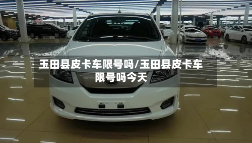 玉田县皮卡车限号吗/玉田县皮卡车限号吗今天-第2张图片