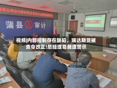 视频|内部控制存在缺陷，瑞达期货被责令改正!总经理葛昶遭警示-第2张图片