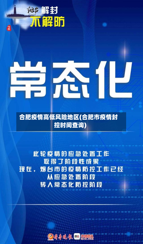 合肥疫情高低风险地区(合肥市疫情封控时间查询)
