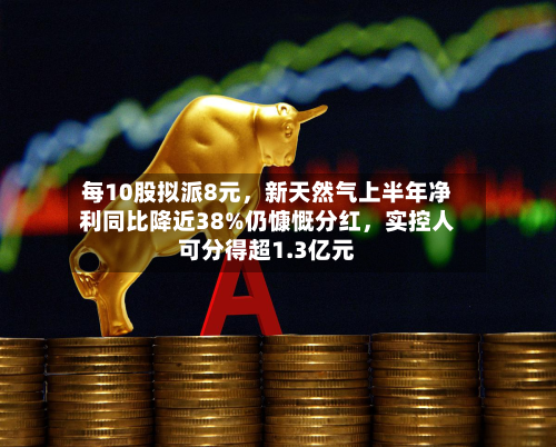 每10股拟派8元	，新天然气上半年净利同比降近38%仍慷慨分红，实控人可分得超1.3亿元-第1张图片
