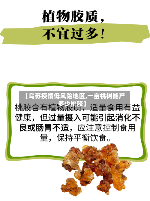 【乌苏疫情低风险地区,一亩桃树能产多少桃胶】-第2张图片