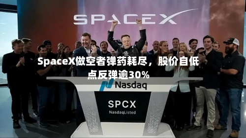 SpaceX做空者弹药耗尽	，股价自低点反弹逾30%-第1张图片