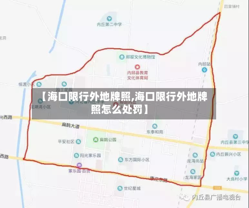【海口限行外地牌照,海口限行外地牌照怎么处罚】-第2张图片